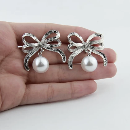 گوشواره زنانه مدل مروارید