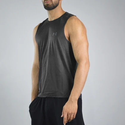 رکابی ورزشی مردانه آندر آرمور مدل Heatgear-1525 مشکی