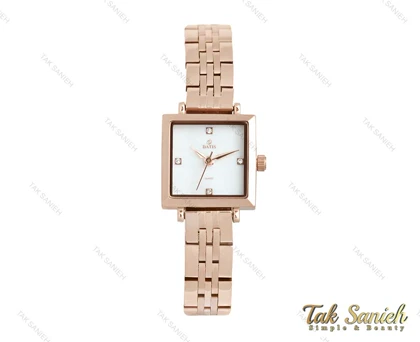 ساعت داتیس زنانه مربعی رزگلد Datis-3745-L