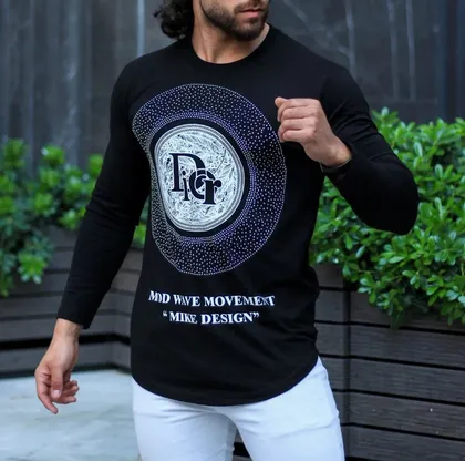 بلوز مردانه اسپرت DIOR دیور رنگ مشکی