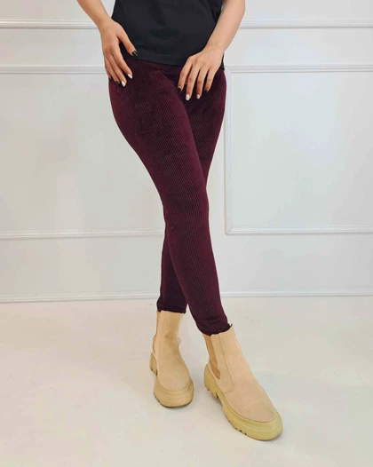 شلوار راحتی مخمل زنانه کد 509