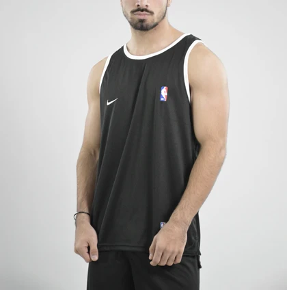 ست رکابی و شلوارک بسکتبالی ورزشی مردانه نایک مدل PY-Dri Fit-4H0853 مشکی