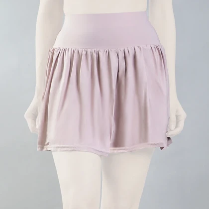 دامن کشاله دار تنیسی مدل 4A0033 صورتی روشن