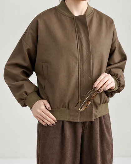 کت چرم Zara | هیبا