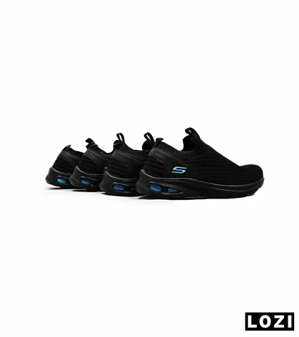 کفش کتانی طبی ورزشی مشکی SKECHERS GoWalk 5 V2