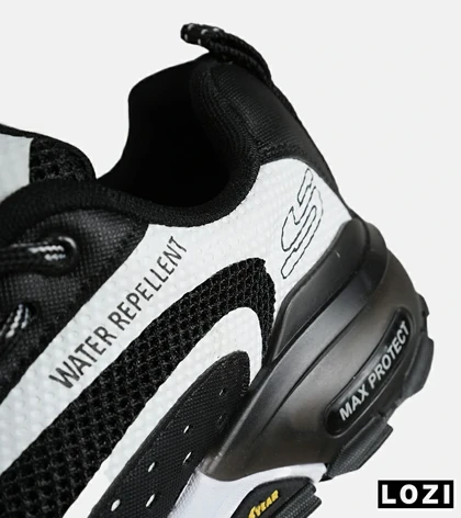 کفش کتانی طبی ورزشی مشکی سفید SKECHERS max protect v.2 مدل 7778