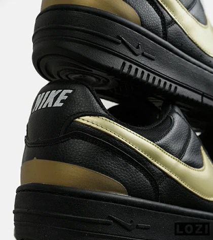 کفش کتانی مردانه و زنانه مشکی طلایی نایک Nike Gama Force Sail مدل 6784