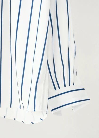 شومیز ساتن راه راه