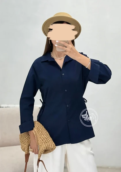 شومیز لینن برکه