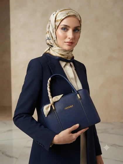 کیف زنانه دوشی خط‌دار کد 200114 گالری روژانو قسطی