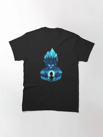 تیشرت دراگون بال تیشرت Dragon Ball طرح goku blue