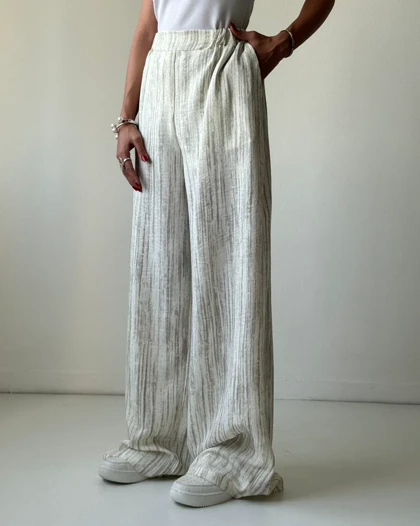 شلوار راه راه آبرنگی کد 200247