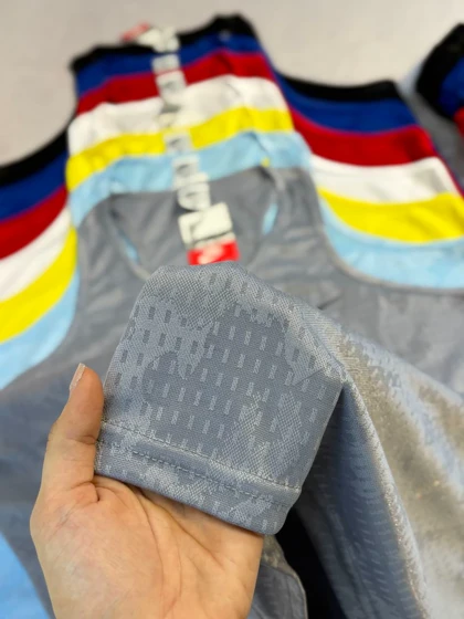 ست رکابی و شلوارک ورزشی مردانه کد3718