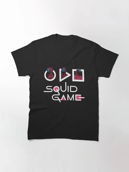 تیشرت squid game طرح Squid Game Collection #4 کد 202157