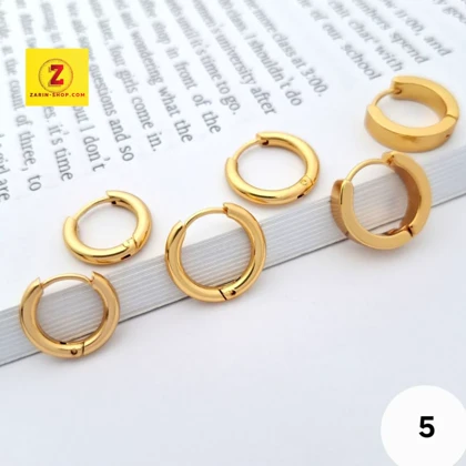 پک گوشواره 3 تایی استیل