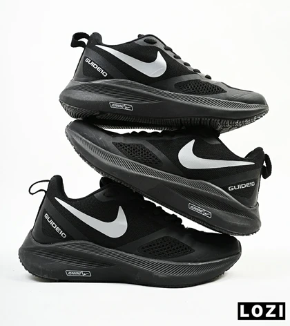 کفش کتانی مردانه و زنانه مشکی خاکستری Nike guide 10