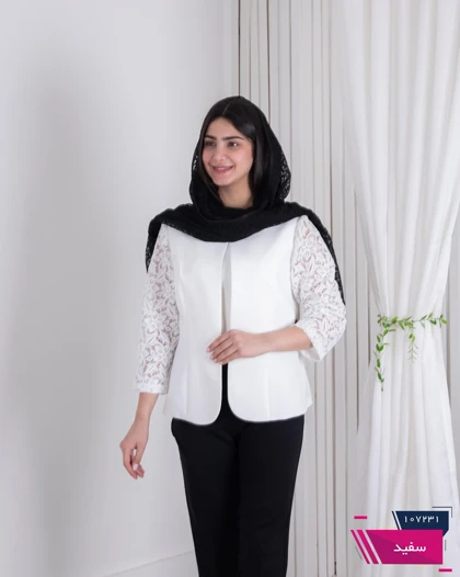 کت آستین گیپور NAFIS DRESS