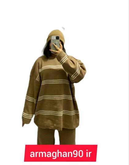 ست اسپرت زنانه سه خط لش استایل