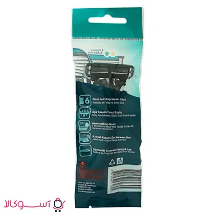 خودتراش مردانه دورکو 6 لبه مدل DORCO Pace6 بسته 1 عددی