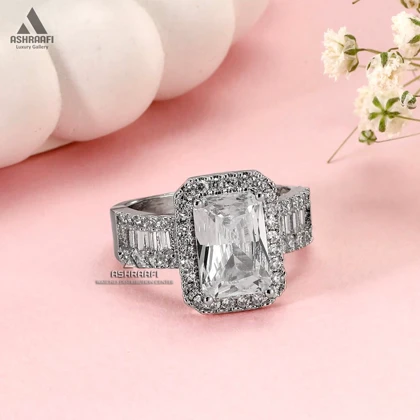انگشتر زنانه نگین‌دار Women Ring SD04
