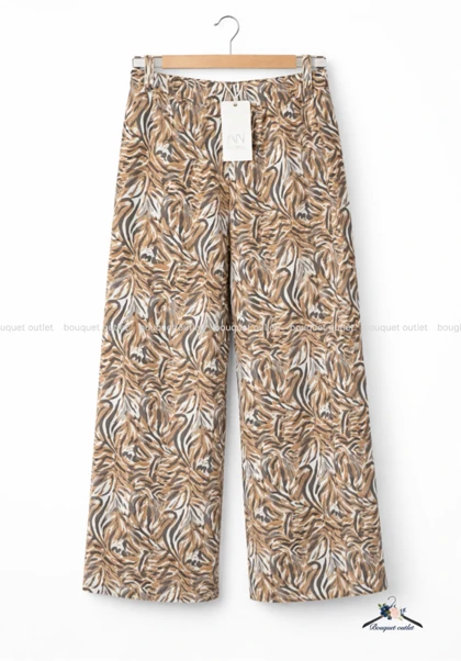 شلوار بگ طرح دار زارا ZARA