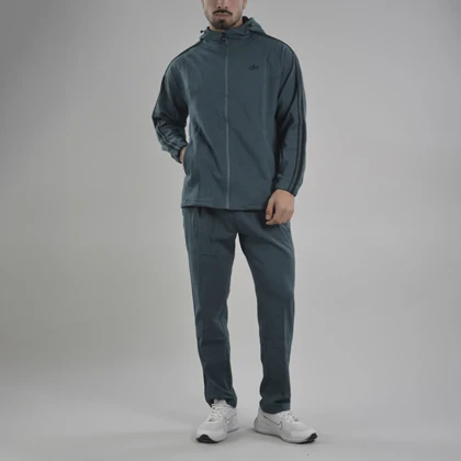 ست سویشرت و شلوار گرمکن اسپرت الو مدل 17006 آبی نفتی