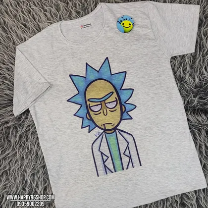 تیشرت سریال Rick and Morty طرح ریک سانچز کد T - 5005