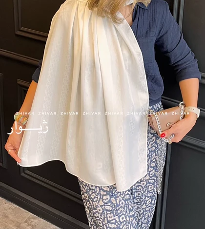 شال ژاکارد ابریشم