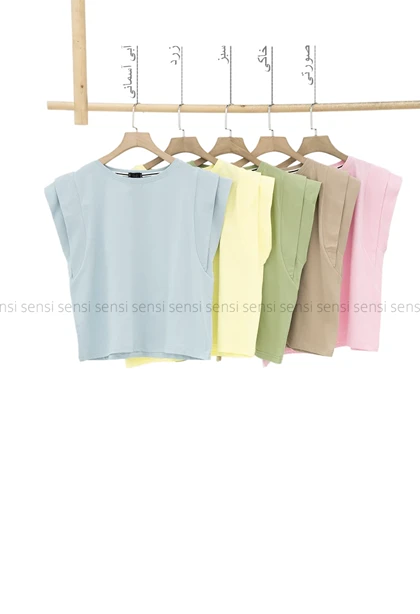 وست آستین دوبل پنبه کد1005289