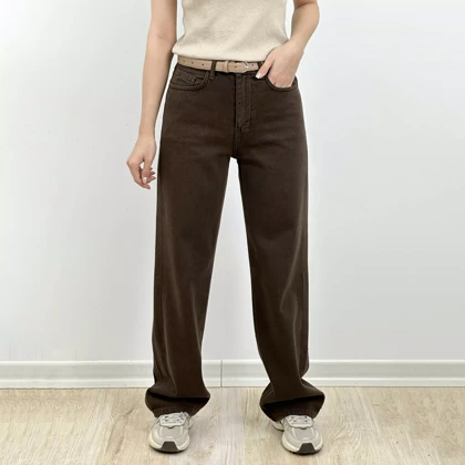 شلوار جین نیم بگ 1008109