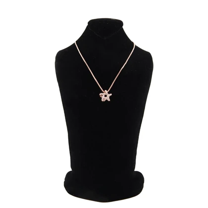 گردنبند دخترانه ستاره نگین‌دار