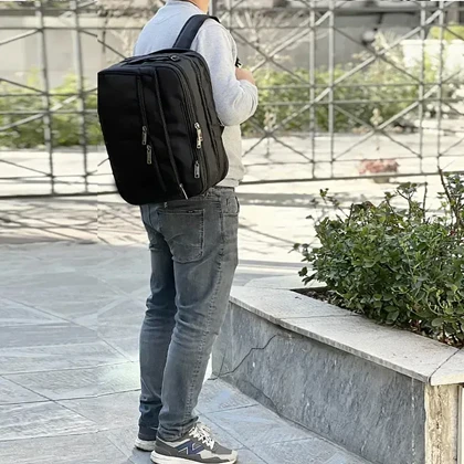 کیف سه کاره گوگانا مدل GOOGANA - GOOG1089 قابل تبدیل به کوله