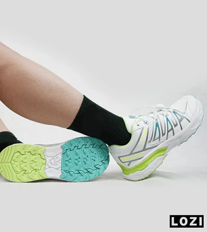 کفش کتانی سفید سبز سالومون Salomon X ULTRA