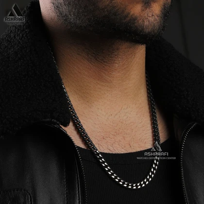 گردنبند مردانه زنجیری Cartier Necklace MSK4