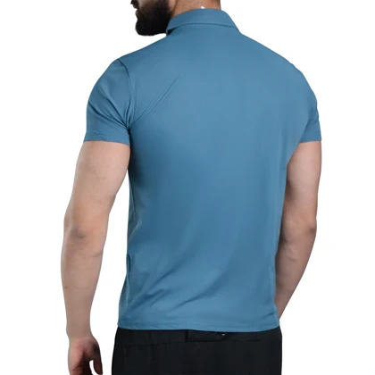 پولوشرت ورزشی مردانه نایک مدل P-7305 آبی