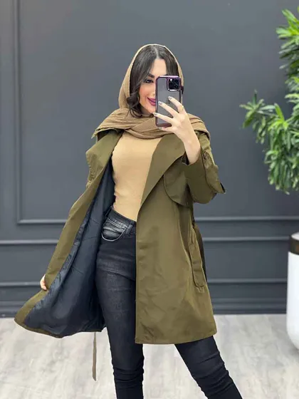 بارانی کوتاه بغل پاگن