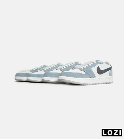 کفش کتانی مردانه سفید آبی نایک NIKE SB