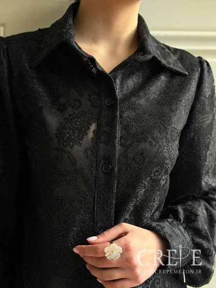 شومیز ساتن گیپور