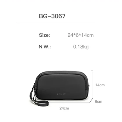 کیف دستی لوازم جانبی بنج BANGE BG-3067 دو زیپ