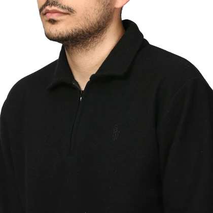 پلیور سلانیک نیم زیپ مردانه مدل 619154