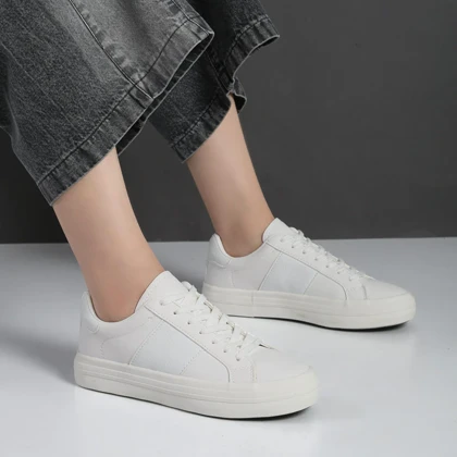 کفش اسپرت و راحتی زنانه و دخترانه رنگ سفید کد M789