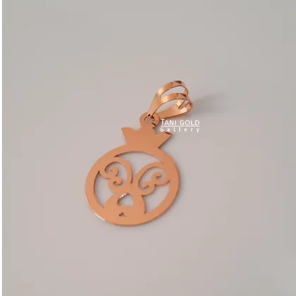 آویز طرح انار و قلب لیزری-کد 264