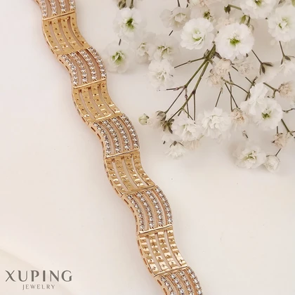 دستبند نگین‌دار طرح‌طلا ژوپینگ