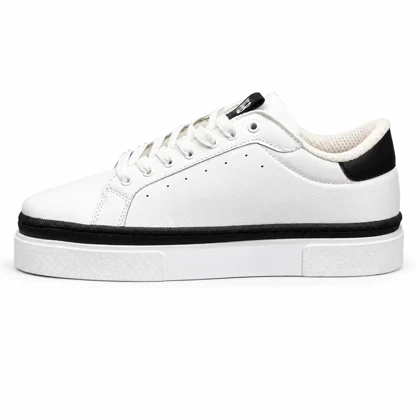 کفش کتانی مردانه مدل ونس پل اندبیر سفیدمشکی Vans Pull Bear