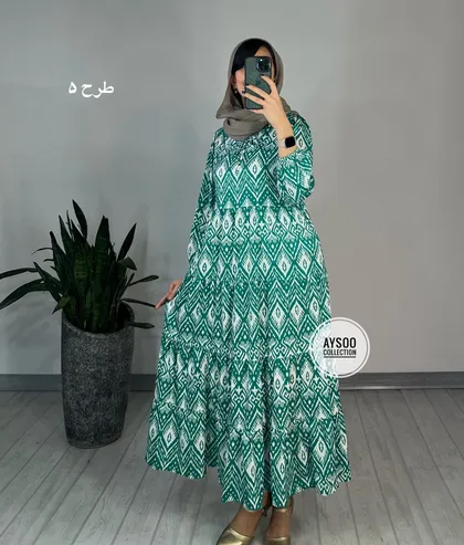 پیراهن طرحدار مزونی46