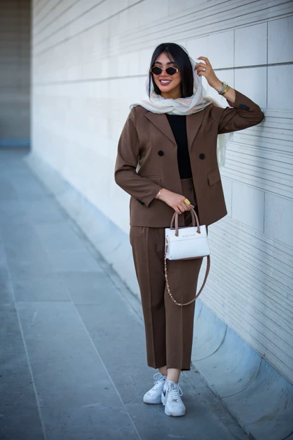 کت شلوار دو دکمه بزایاق