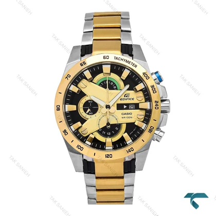 ساعت کاسیو ادیفیس EFR-540 مردانه دو رنگ طلایی Edifice-6773-G