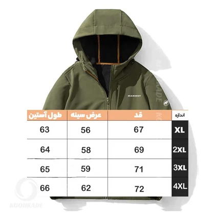 کاپشن وینداستاپر MAMMUT M1888