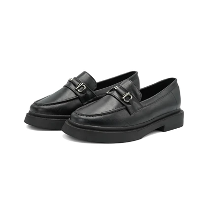 کفش کالج زنانه مدل Flat shoes - 0251_ Black