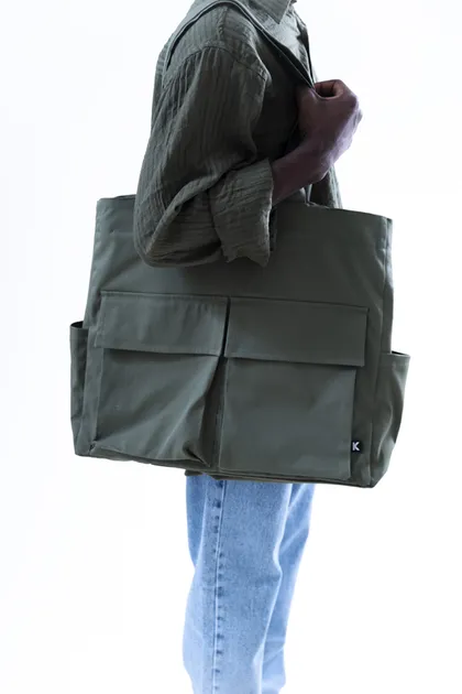 کیف مدل HUNTER سبز برند کیامورس kyamorse